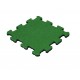 Gumová dlaždice - zelená 500 x 500 x 25